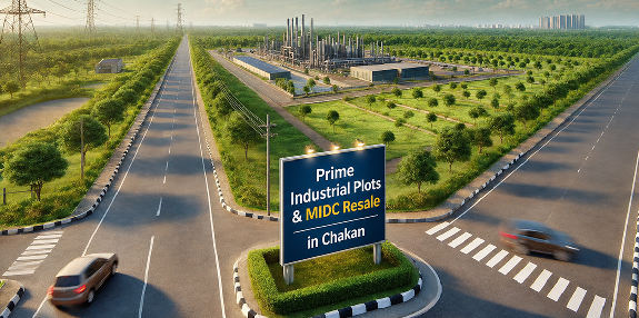 Prime Industrial Plots & MIDC Resale in Chakan