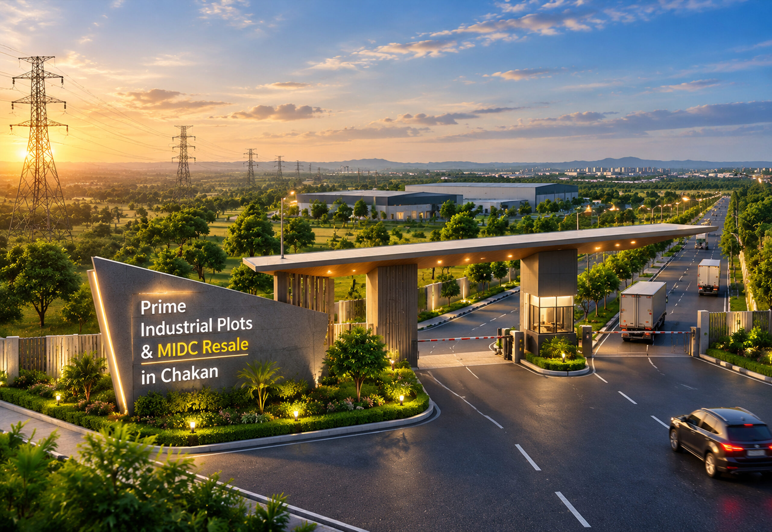 Prime Industrial Plots & MIDC Resale in Chakan